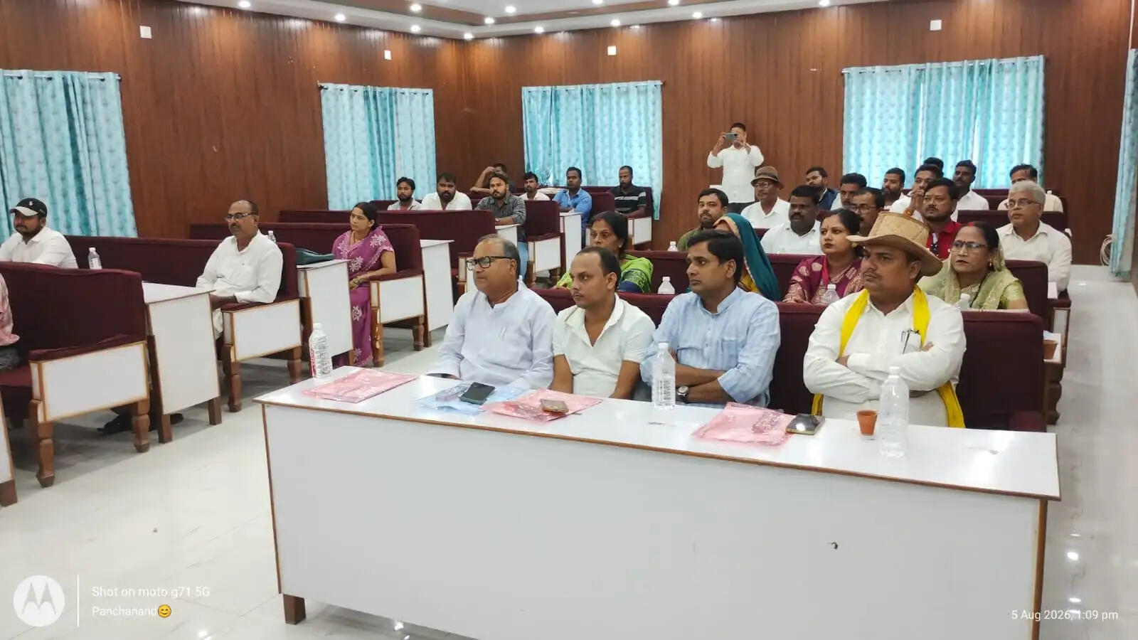पंचायत विकास योजना पर जनप्रतिनिधियों का प्रशिक्षण