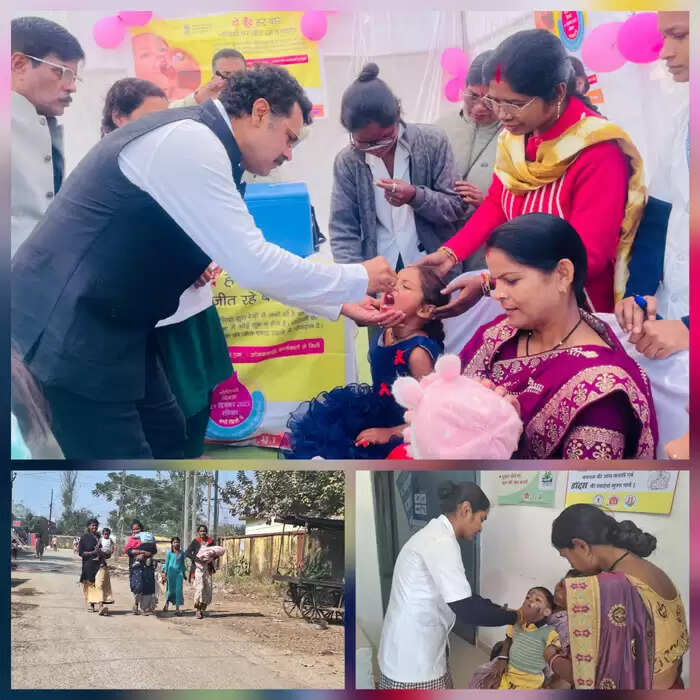 जगदलपुर : महापौर ने पल्स पोलियो अभियान का किया शुभारंभ