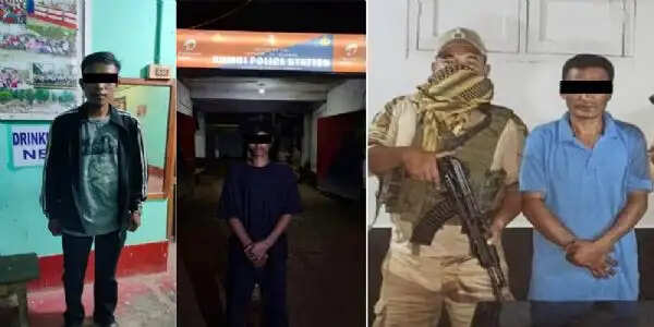 मणिपुर में वसूली के मामलों में तीन उग्रवादी कैडर गिरफ्तार