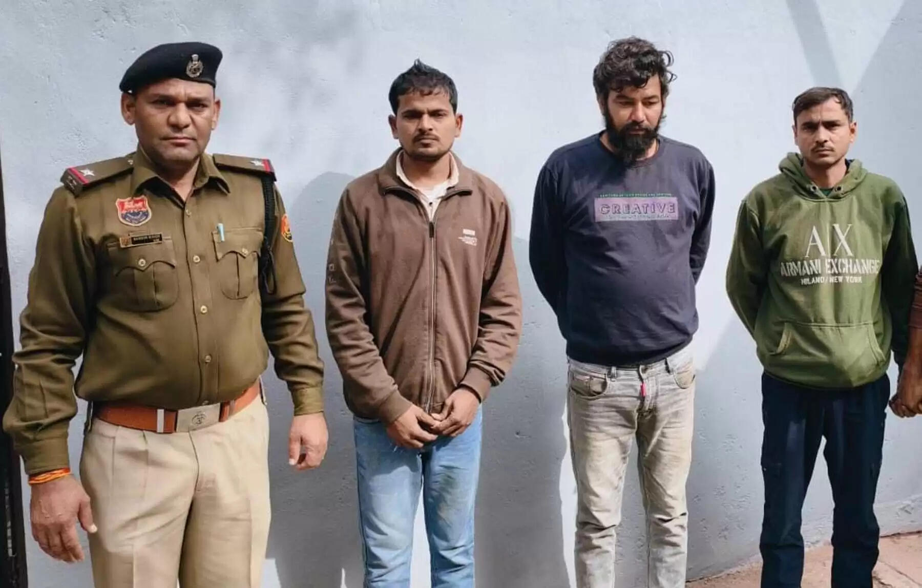 गुरुग्राम में अवैध मादक पदार्थों सहित तीन आरोपी काबू