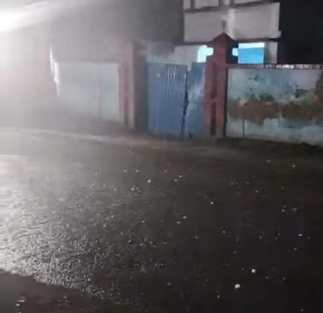 सुपौल में कहर बनकर बरसी ओलावृष्टि, फसलों और घरों को भारी नुकसान
