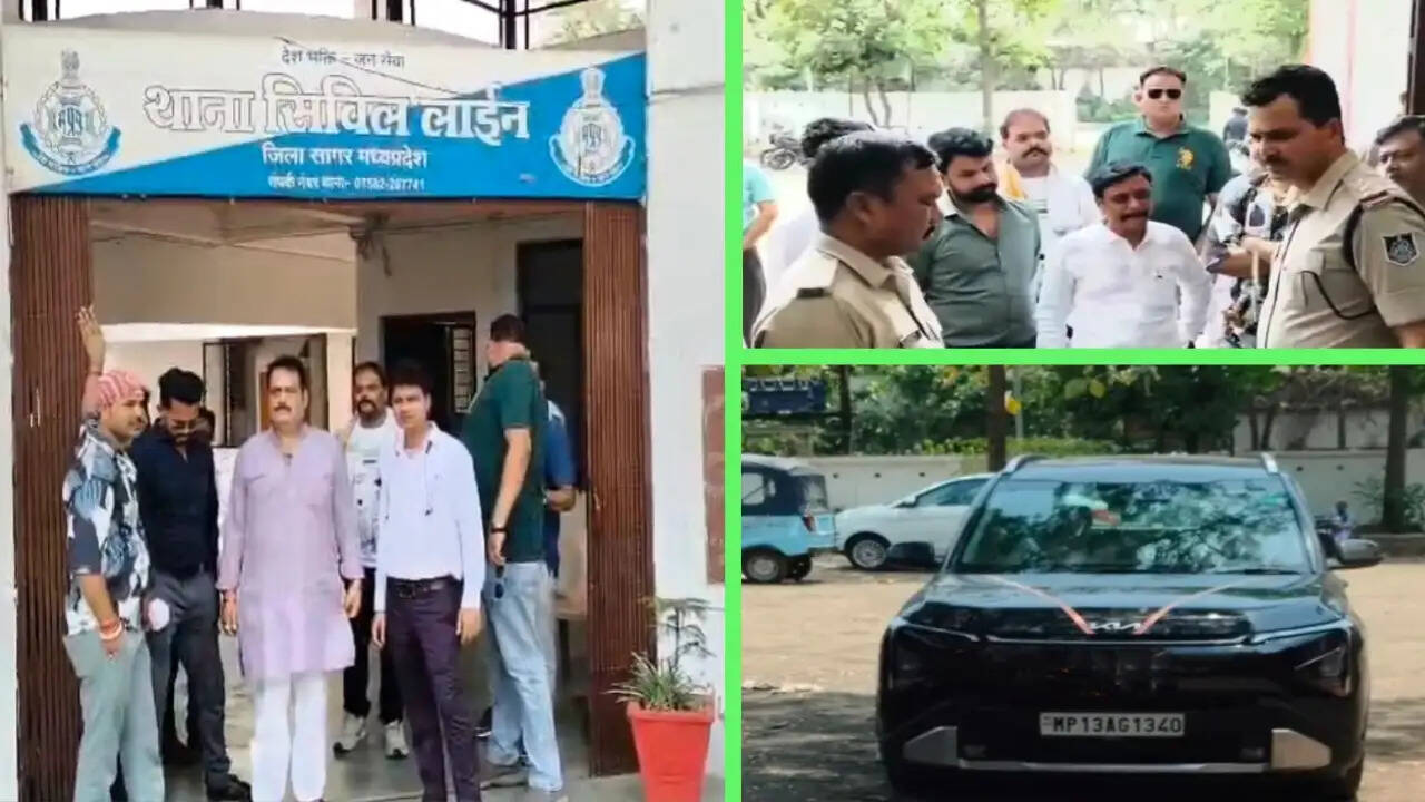 सागर : चेकिंग के दौरान कार से 20 किलो चांदी जब्त, सराफा कारोबारी पुलिस हिरासत में