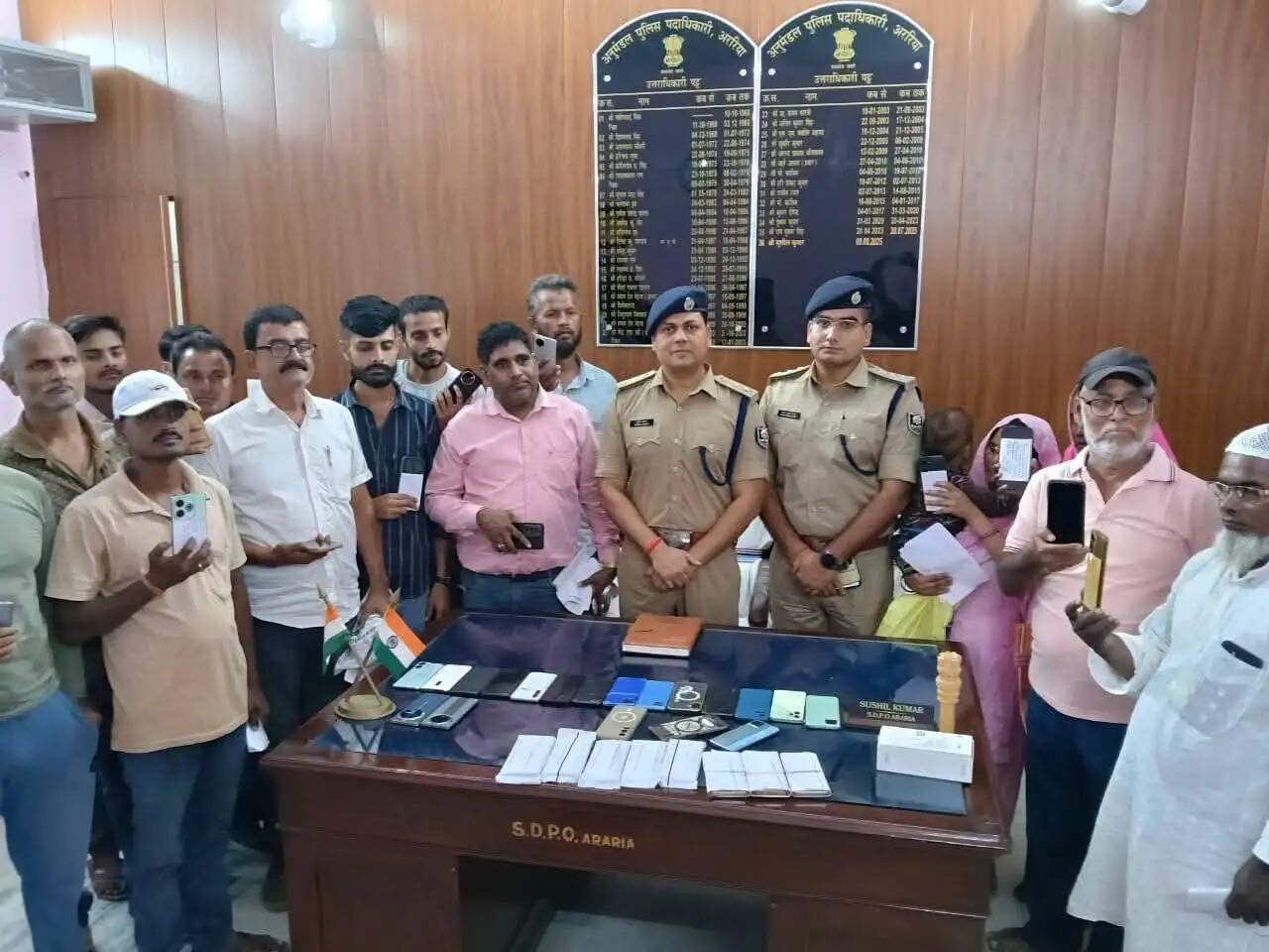 ऑपरेशन मुस्कान के तहत 90 खोया मोबाइल बरामद