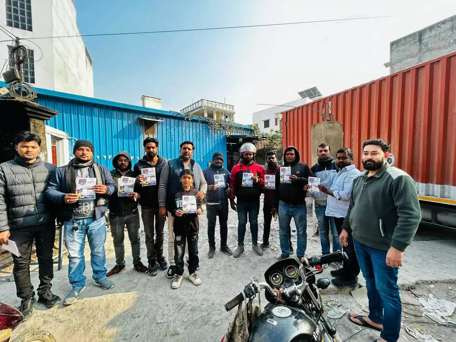 वाराणसी में युवा कांग्रेस ने गिग वर्कर न्याय अभियान चलाया, व्यापक जनसम्पर्क