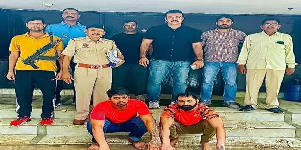 फरीदाबाद : गैंग के दो आरोपियों को पुलिस ने दबोचा