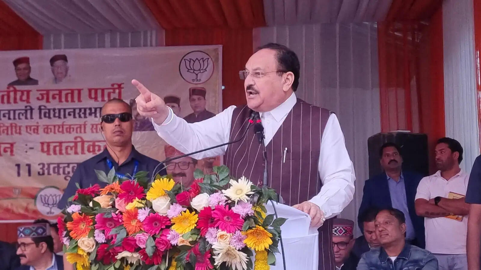 नड्डा का सुक्खू सरकार पर हमला, बोले—केंद्र से मिली धनराशि खर्च करने में नाकाम प्रदेश सरकार