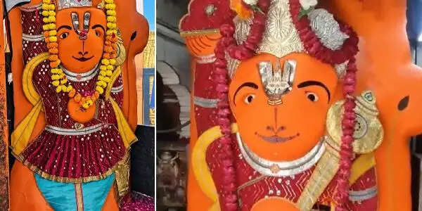 उज्जैनः नगर निगम ने खड़े हनुमान की मूर्ति हटाने के लिए आईआईटी इंदौर से मांगी मदद