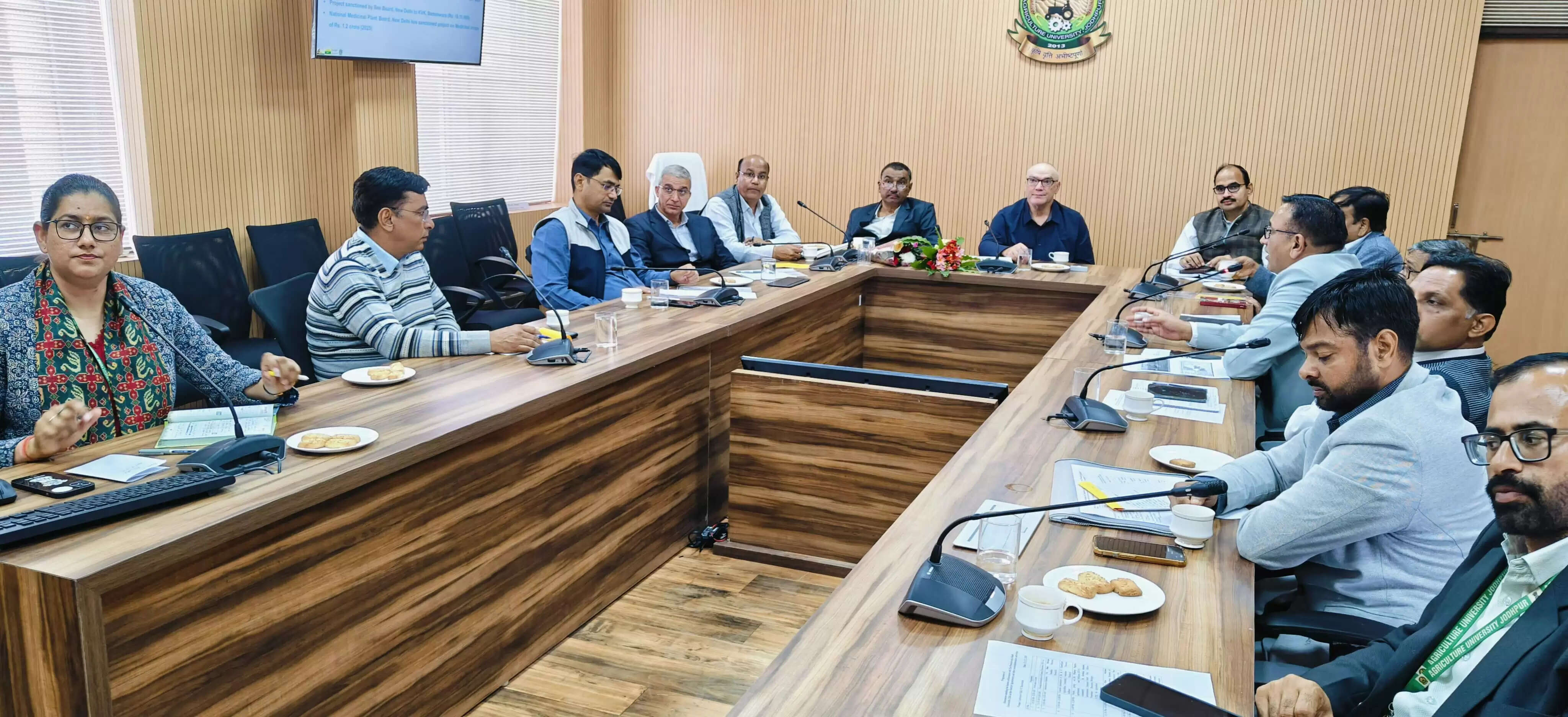 कृषि विश्वविद्यालय : कृषि वानिकी परियोजना पर्यावरणीय संतुलन का बेहतरीन उदाहरण : प्रो. जैकबसन