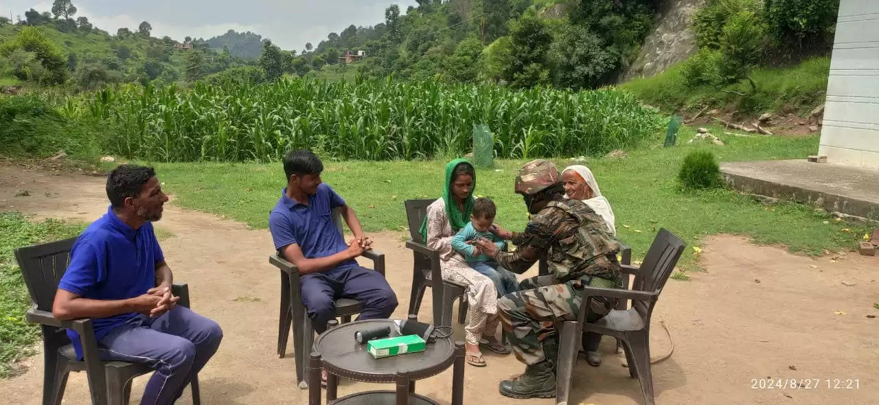 सुदूर पहाड़ी गांवों में आवश्यक स्वास्थ्य सेवाएं पहुंचाईं