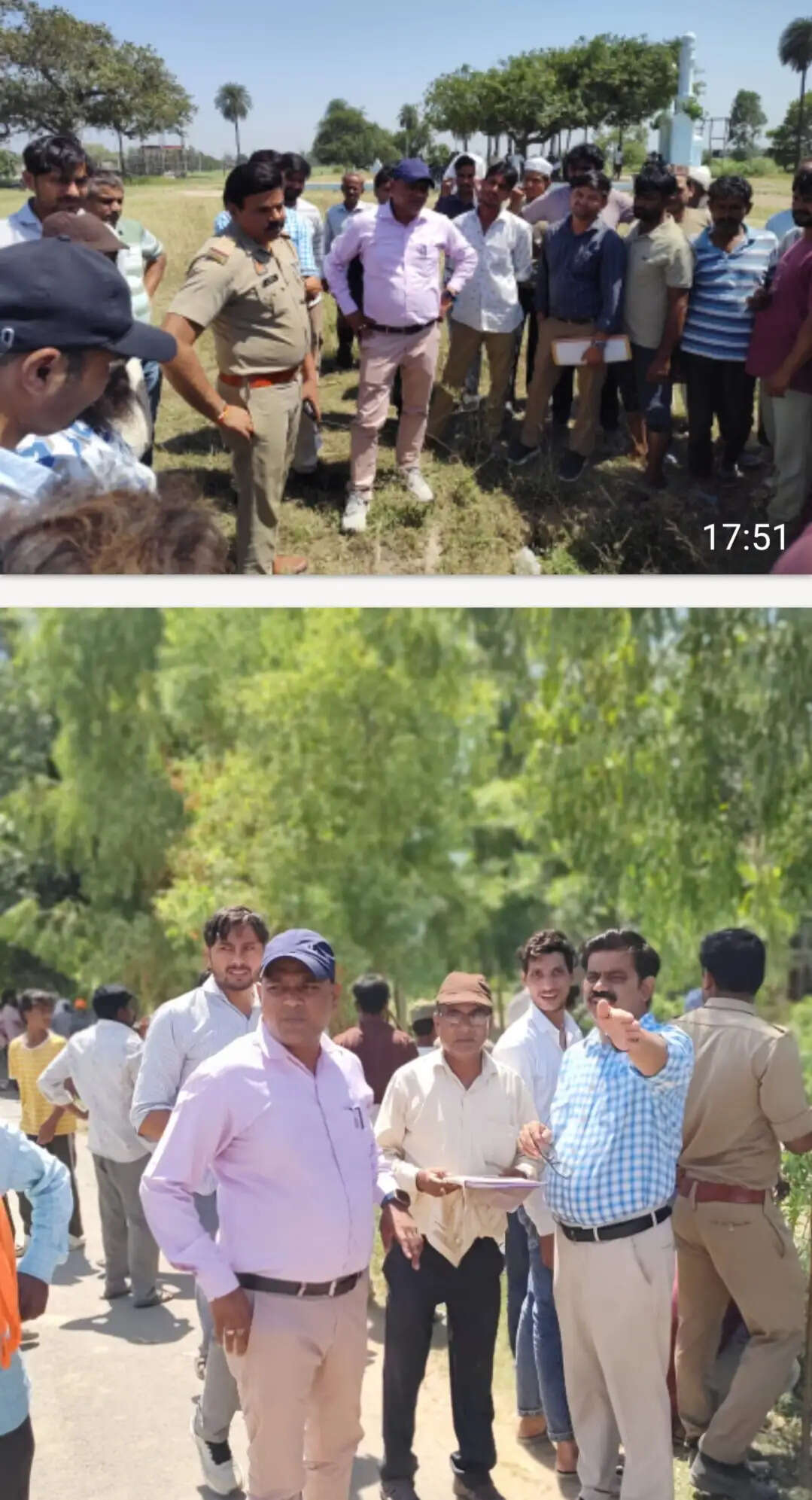 देवस्थल पर कब्र खोदने से बढ़ा विवाद, प्रशासन की सक्रियता से कब्रिस्तान पर दफन हुआ शव