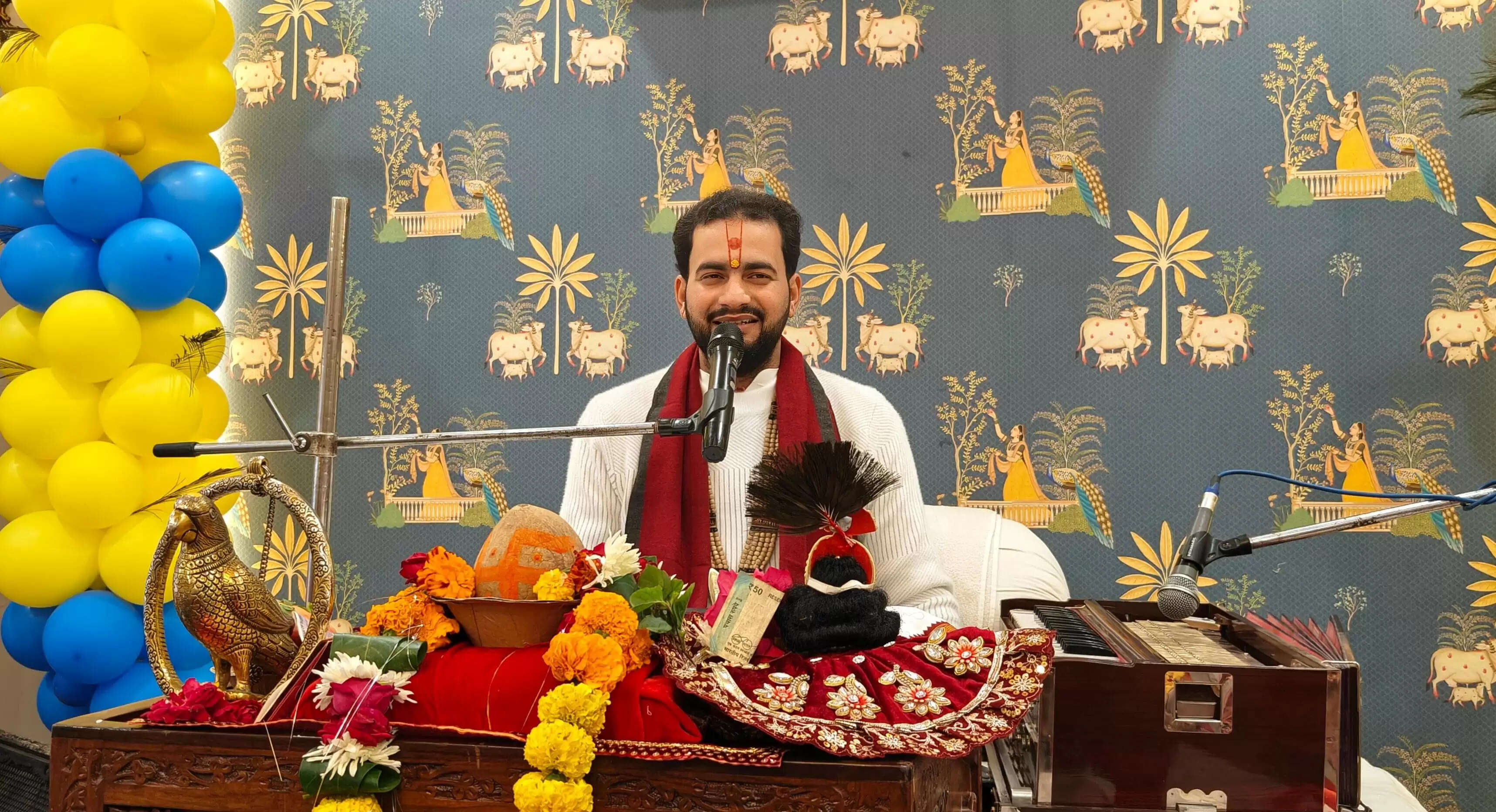 श्रीमद्भागवत कथा के श्रवण से व्यक्ति भवसागर से पार होता है : आचार्य व्योम त्रिपाठी