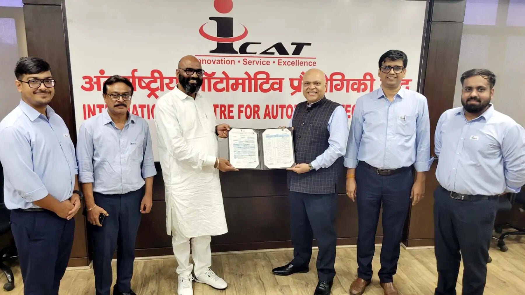 गुरुग्राम: आईसीएटी ने मल्टी एक्सल स्लीपर बस के लिए पहला अनुपालन प्रमाण पर किया जारी