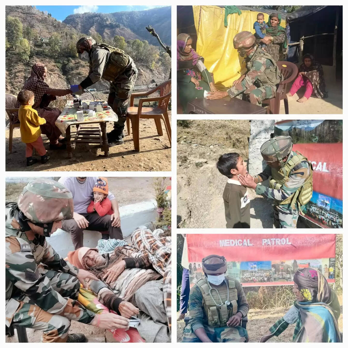 पीर पंजाल क्षेत्र में गुज्जर और बकरवाल समुदायों को स्वास्थ्य सेवा प्रदान की