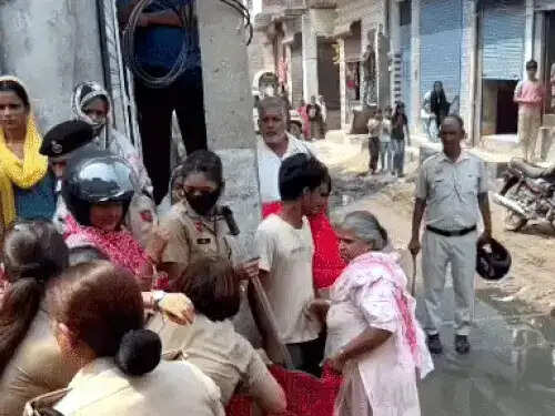 फरीदाबाद : निगम ने निर्माणाधीन मस्जिद तोड़ी