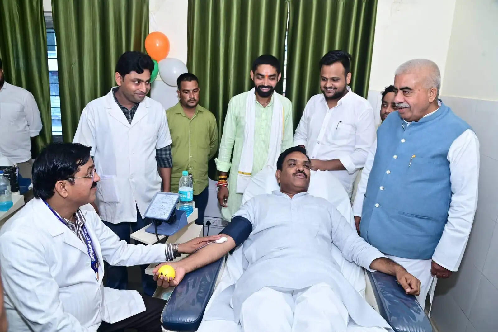 कन्नौज : सेवा एवं संकल्प अभियान’ के अंतर्गत संयुक्त जिला अस्पताल में विशाल रक्तदान शिविर आयोजित