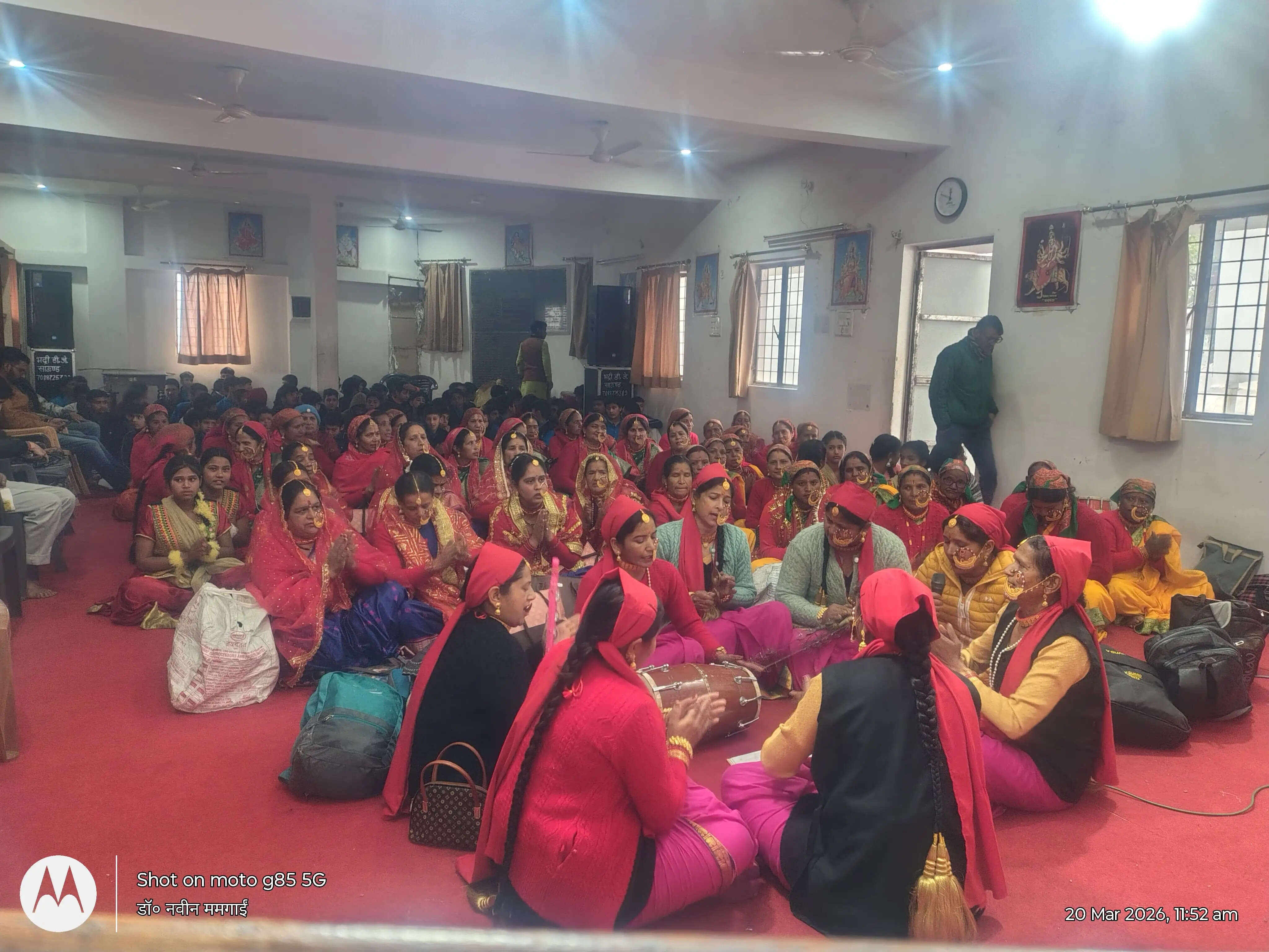 नवरात्रि के दूसरे दिन की मां ब्रहाचारिणी की पूजा अर्चना