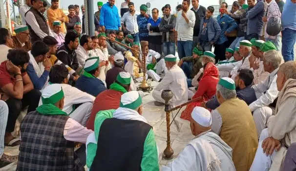 भूनी टोल प्लाॅजा पर चल रहा भाकियू का धरना समाप्त