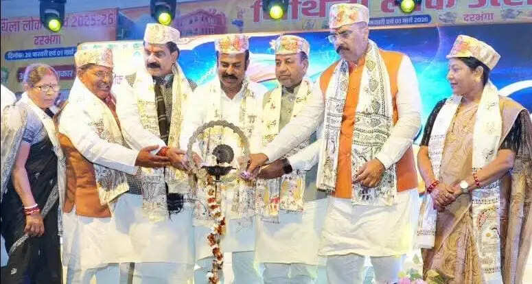 नेहरू स्टेडियम में लोक उत्सव 2025-26’ का भव्य शुभारंभ