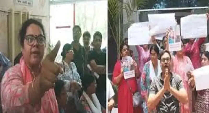 भोपाल में रिटायर्ड जज की बहू की मौत पर बवाल, मायके पक्ष ने पति पर लगाए गंभीर आरोप, थाने में किया प्रदर्शन