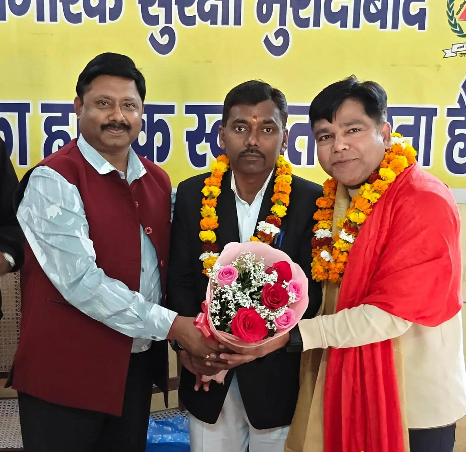 नागरिक सुरक्षा में रिक्त पदों पर प्रोन्नत हुए वार्डनों का स्वागत अभिनंदन