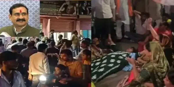मप्र के दतिया से नरोत्तम मिश्रा का टिकट कटने के बाद समर्थकों ने ग्वालियर-झांसी हाईवे किया जाम