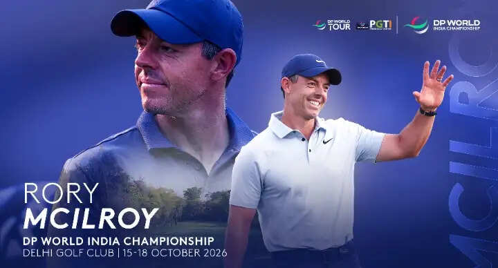 रोरी मैकइलरॉय डीपी वर्ल्ड इंडिया चैम्पियनशिप में हिस्सा लेने को मैकइलरॉय तैयार