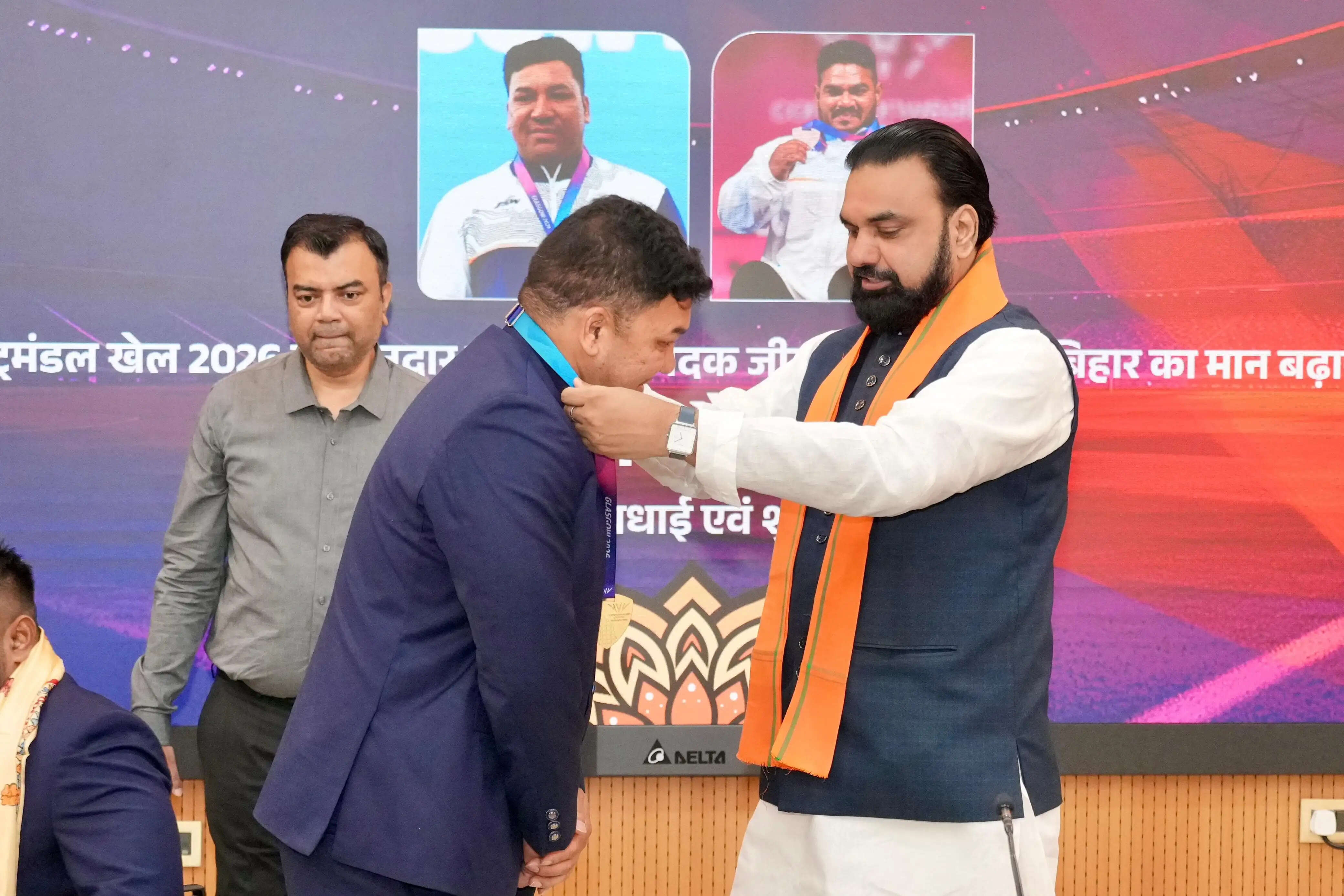 मुख्यमंत्री सम्राट चौधरी ने राष्ट्रीय खेल दिवस पर बिहार के पैरा एथलीट को किया सम्मानित