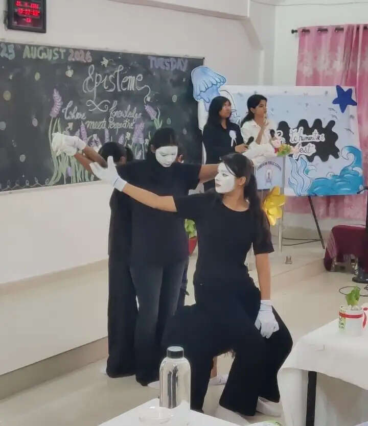 कैंब्रियन पब्लिक स्कूल में ह्यूमैनिटीज फेस्ट एपिस्टीम आयोजित