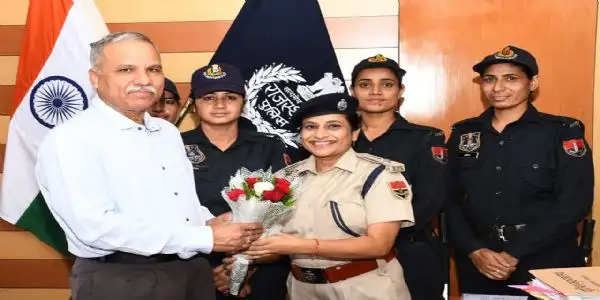 अतिरिक्त पुलिस अधीक्षक सुनीता मीना सम्मानित