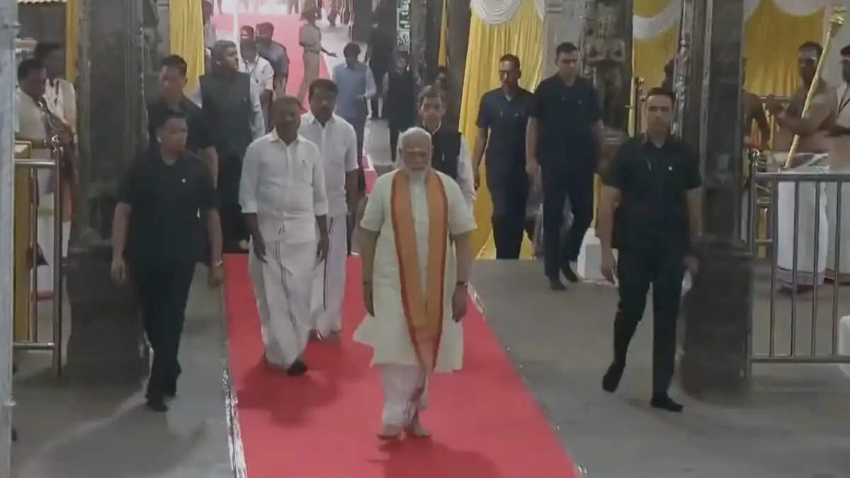 प्रधानमंत्री ने तमिलनाडु में 4,400 करोड़ रुपये की विकास परियोजनाओं का किया शुभारंभ, तिरुपरंकुंद्रम मुरुगन मंदिर में किए दर्शन