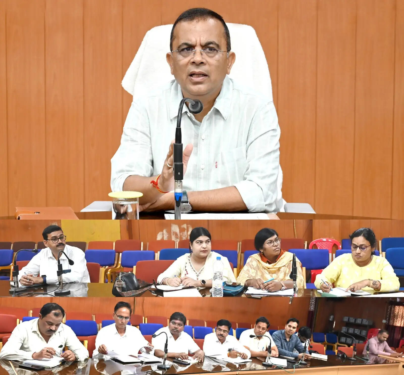 जांजगीर-चांपा में पीडब्ल्यूडी कार्यों की कलेक्टर ने की समीक्षा, निर्माण में देरी पर अधिकारियों को चेतावनी