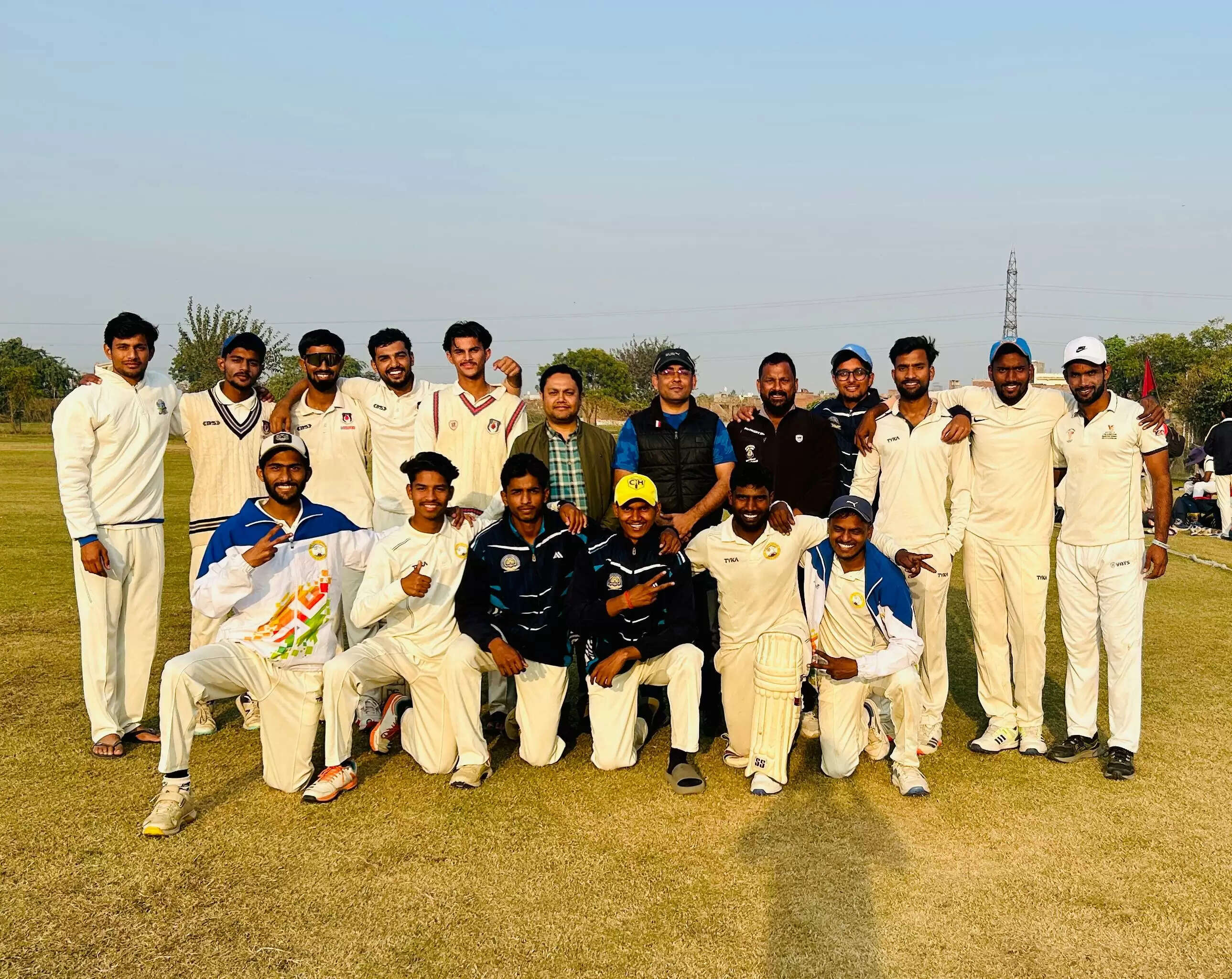 गुरु जंभेश्वर विवि मुरादाबाद की पुरुष क्रिकेट टीम ने जीएनडी विवि को 10 विकेट से हराया