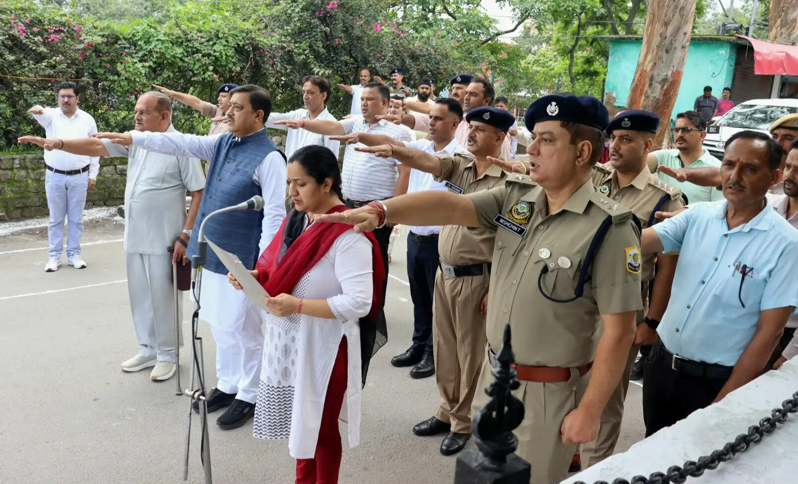 नाहन में कारगिल विजय दिवस पर शहीदों को दी श्रद्धांजलि
