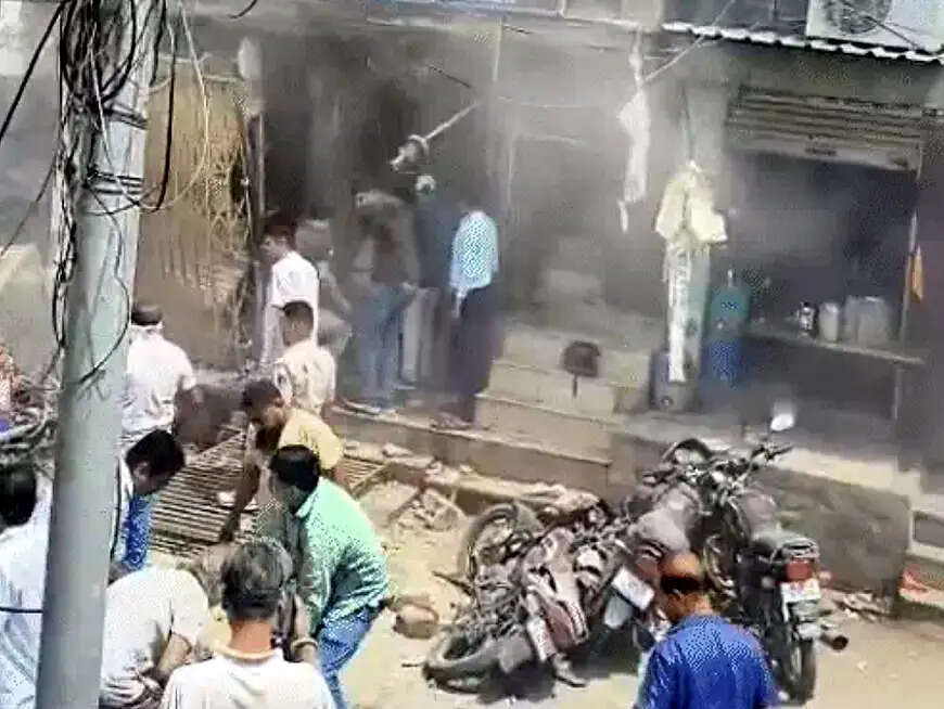 बीकानेर में ज्वेलरी शॉप में सिलेंडर ब्लास्ट, तीन लोगों की मौत
