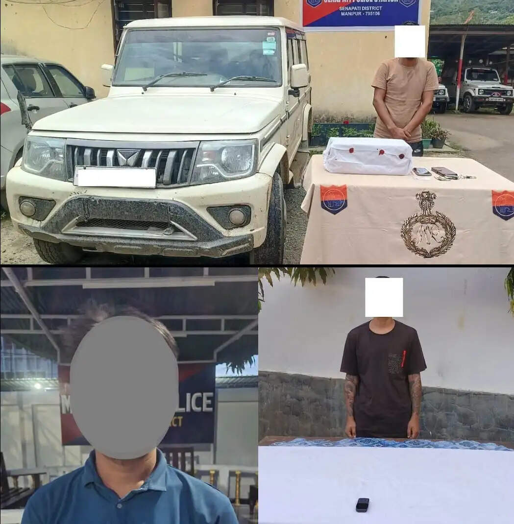 एक किलो से अधिक संदिग्ध हेरोइन के साथ असम का तस्कर गिरफ्तार, केसीपी के दो उग्रवादी भी दबोचे