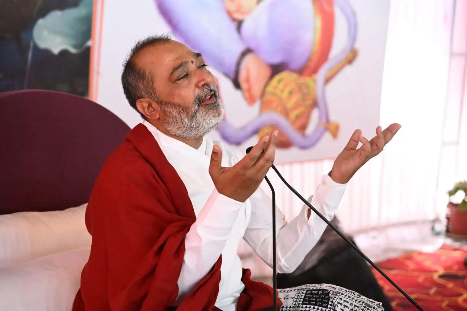 नौ दिवसीय श्रीराम कथा की पूर्णाहुति