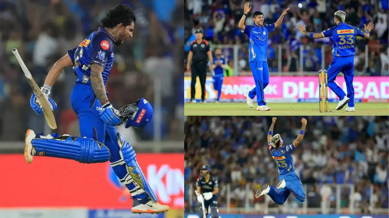 आईपीएल 2026 : मुंबई इंडियंस की धमाकेदार वापसी, गुजरात टाइटंस को 99 रन से रौंदा