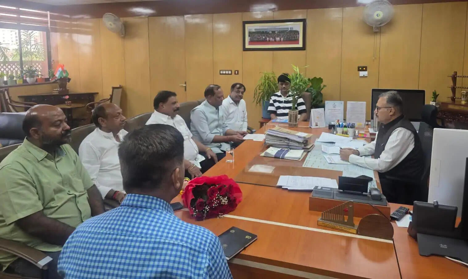 जयपुर व्यापार महासंघ के प्रतिनिधिमंडल ने डीजीपी राजीव शर्मा से की मुलाकात