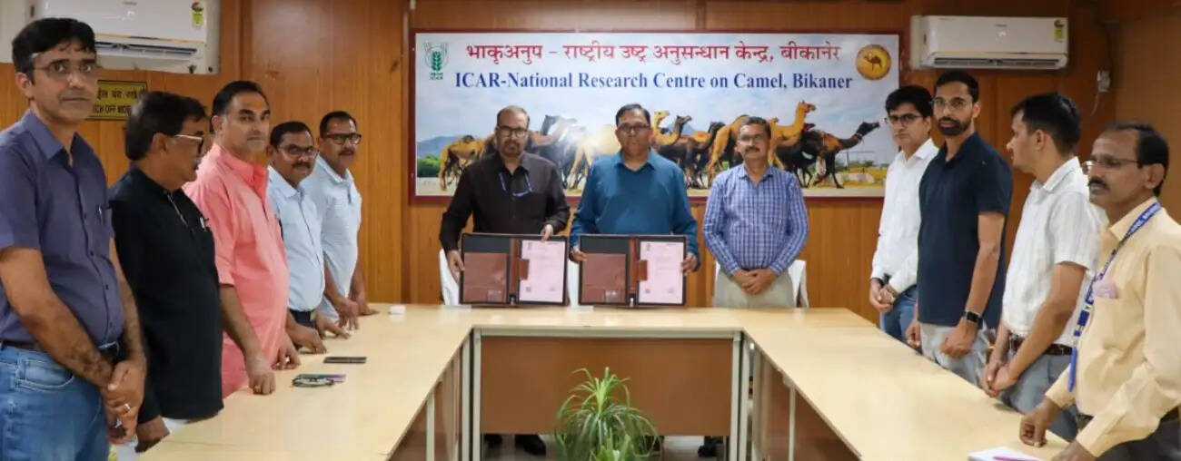 उष्ट्र अनुसंधान केंद्र&nbsp;व&nbsp;राष्ट्रीय विषाणु विज्ञान संस्थान, पुणे के मध्य महत्वपूर्ण एमओयू