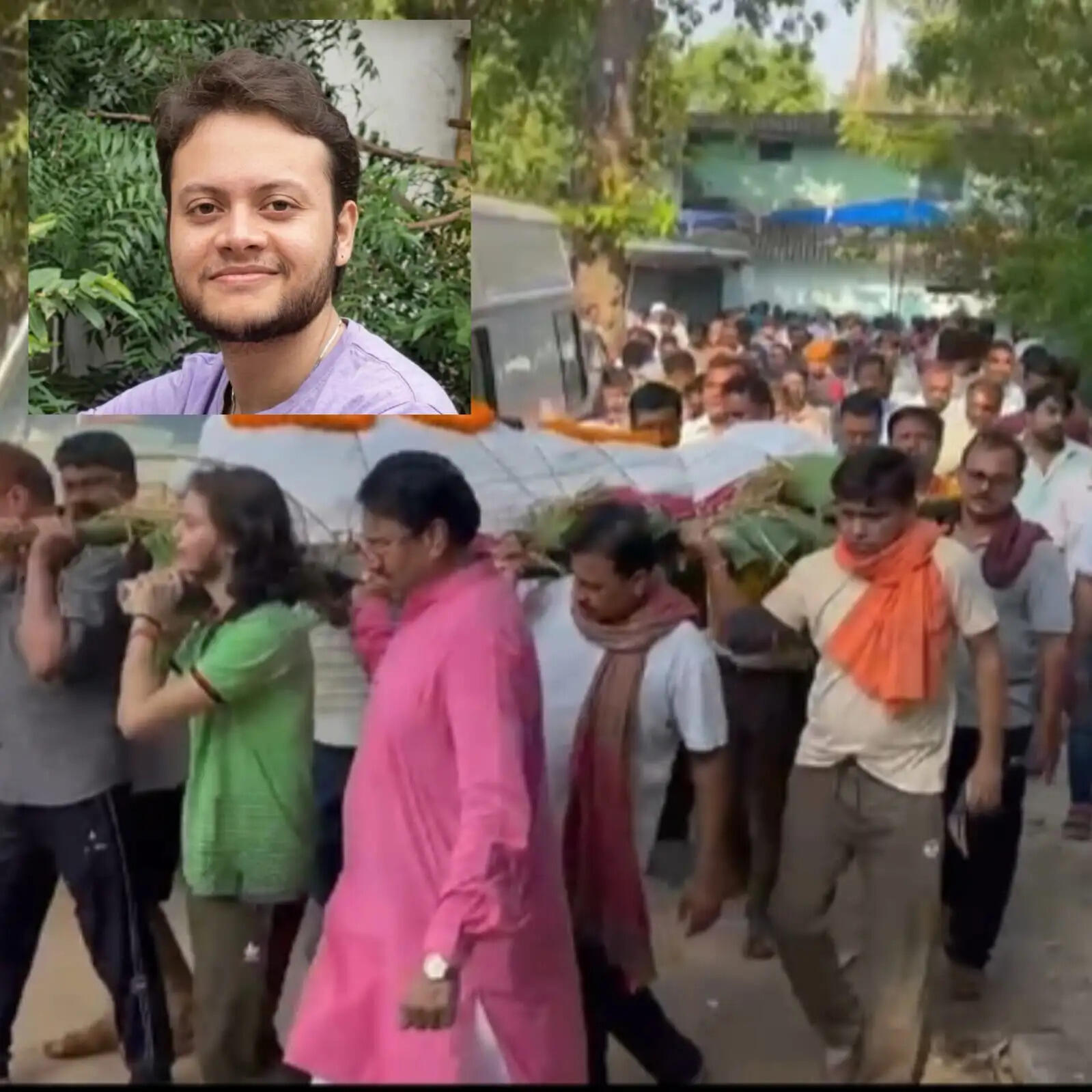 अनूपपुर: लखनऊ अग्निकांड में जिले के युवक जयनील की मौत, गमनीन महौल में किया गया अंतिम संस्कार