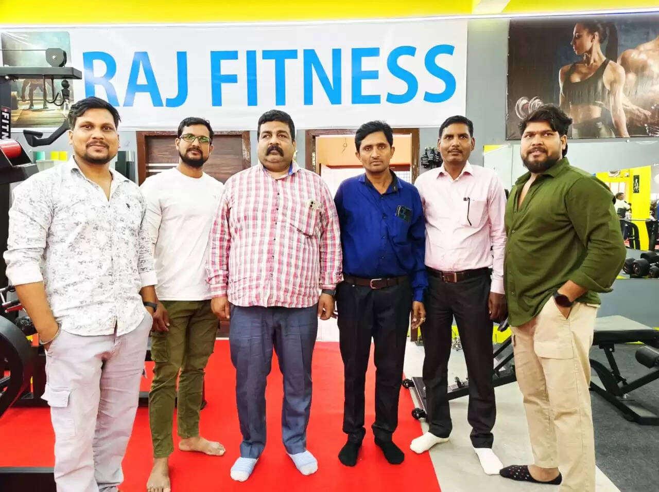 गोरखपुर को मिला नया स्वास्थ्य केंद्र, 'राज फिटनेस' व्यायामशाला का भव्य शुभारम्भ