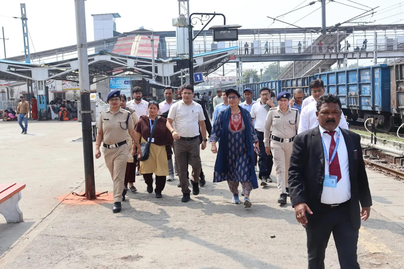 मंडल रेल प्रबंधक ने मुरादाबाद-बरेली रेलखंड का किया विंडो ट्रेलिंग निरीक्षण
