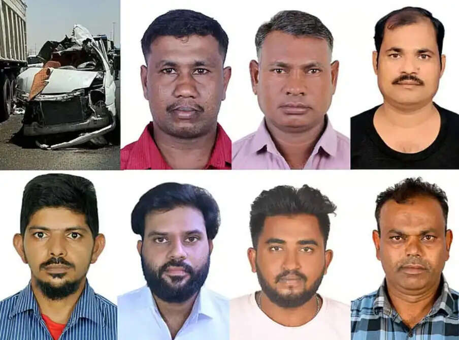 दुबई सड़क हादसे में मारे गए छह भारतीय प्रवासी और एक श्रीलंका का रहने वाला युवा