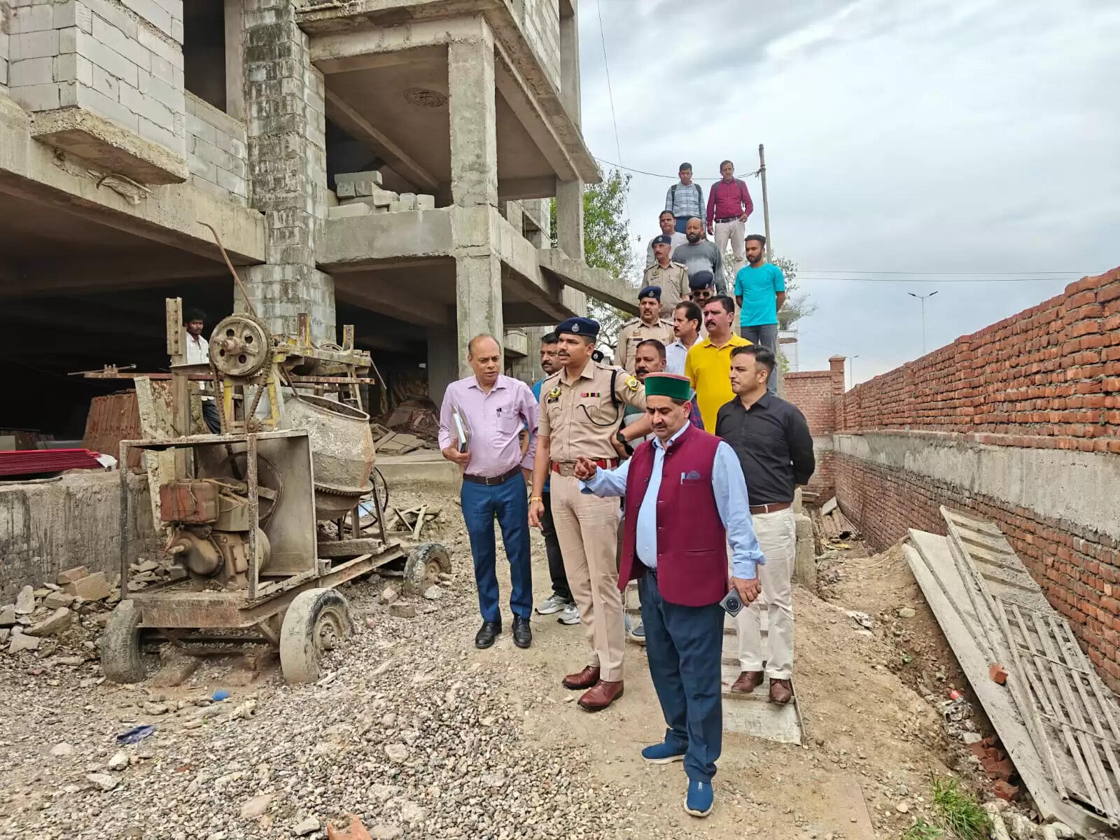 31 जुलाई तक तैयार होगा शाहपुर पुलिस थाना का मॉडर्न भवन : केवल सिंह पठानिया
