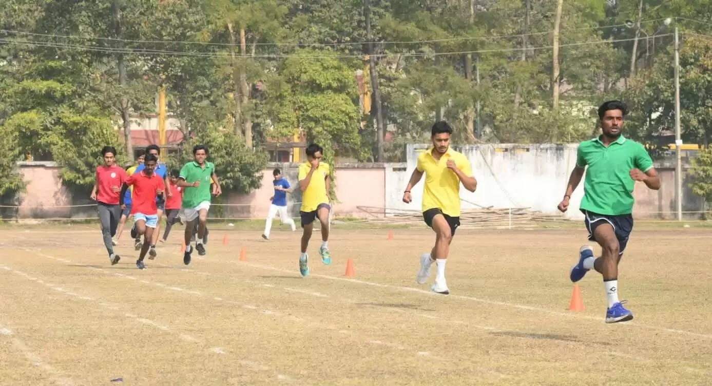 जेवीएम श्‍यामली के वार्षिक खेलकूद कार्यक्रम का शुभारंभ