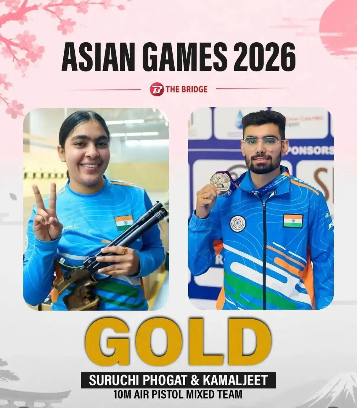 वाराणसी के शूटर कमलजीत ने एशियन गेम्स 2026 में जीता स्वर्ण
