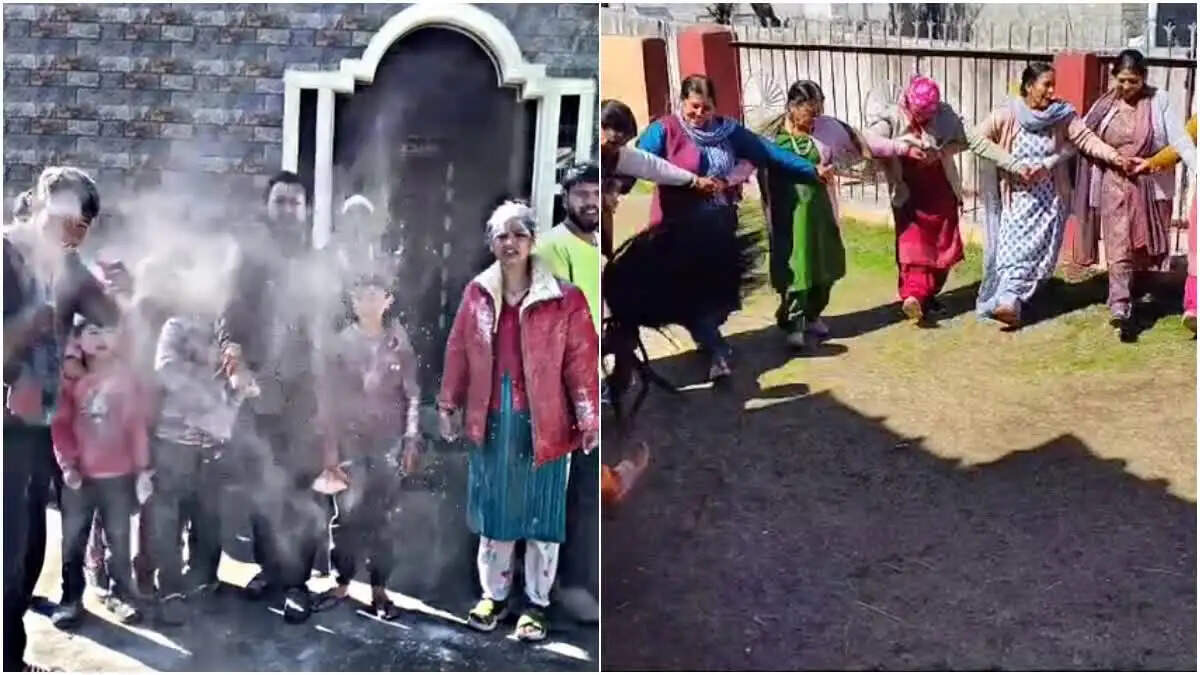 डुंडा आटे की होली के साथ मनाया लोसर पर्व