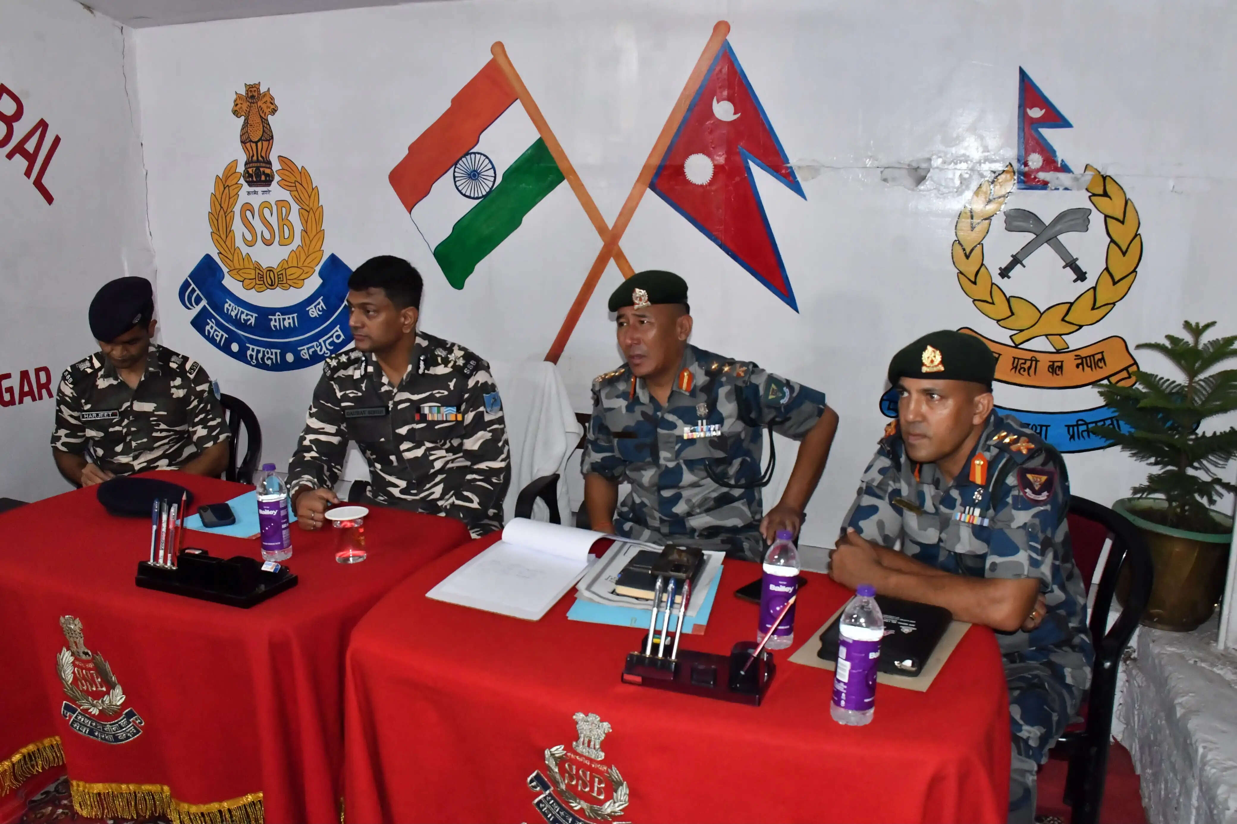 एसएसबी ने भारत-नेपाल सीमा सुरक्षा एवं समन्वय को लेकर एपीएफ नेपाल के मध्य समन्वय बैठक आयोजित