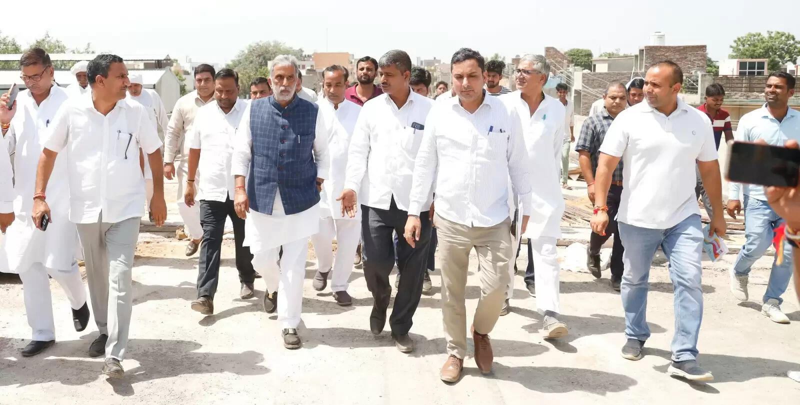 पलवल: रसूलपुर-पलवल रेलवे ऑवरब्रिज के प्रगति कार्य की करें डे-टू-डे मॉनीटरिंग: कृष्णपाल गुर्जर