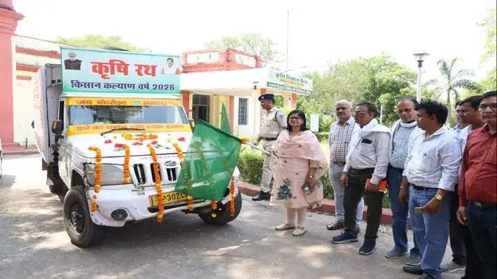 ग्वालियर जिले में ‘किसान रथ’ का शुभारंभ
